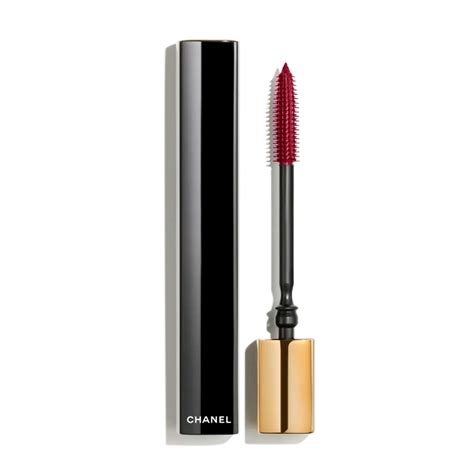 chanel mascara rouge grenat|Chanel noir mascara.